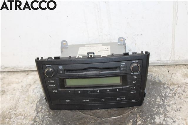 Bilstereo til Toyota Avensis, 2009-2015 (Type III, Fase 1)  (8612005150)