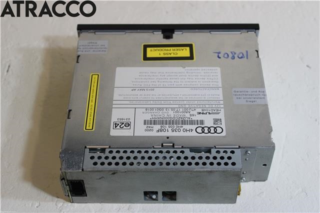 Bilstereo CD-veksler til Audi A8 2010-2013 (Type III, Fase 1)  (4H0035108F|)