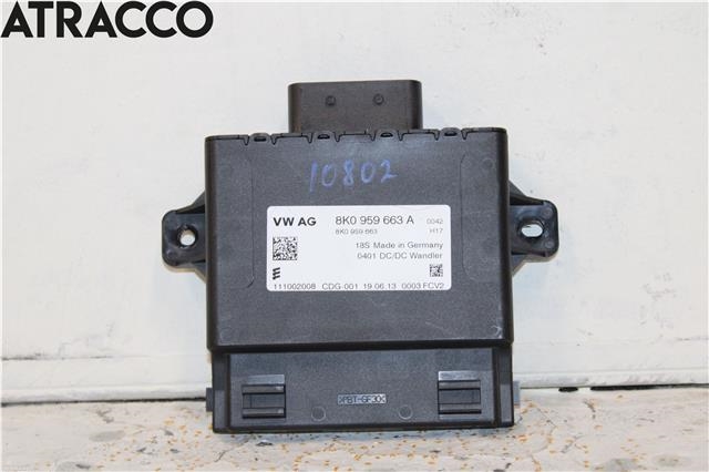 Styreenhet diverse til Audi A8, 2010-2013 (Type III, Fase 1) (8K0959663A)
