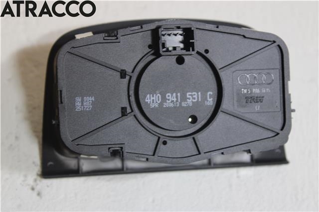 Bryter lys til Audi A8 2010-2013 (Type III, Fase 1)  (4H0941531C|)