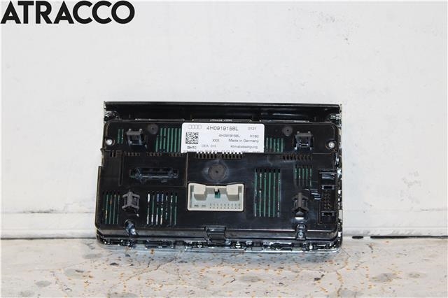 Varmeapparat betjening til Audi A8 2010-2013 (Type III, Fase 1) (4H0919158L|)
