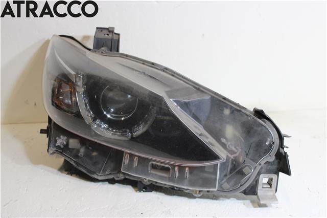 Frontlykt høyre halogen til Mazda 6 2013-2015 (Type III, Fase 1)  (GMH351031F|)