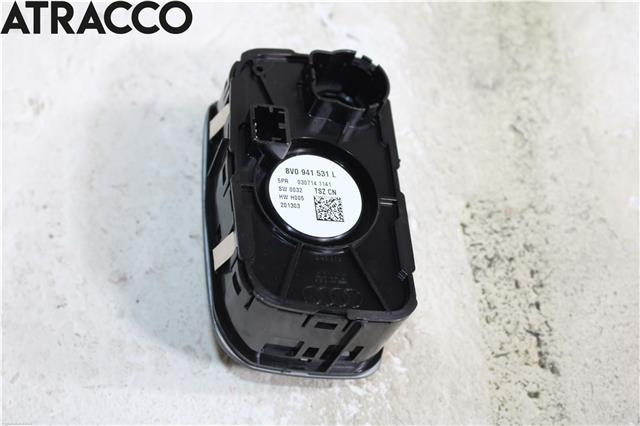 Bryter lys til Audi A3 2012-2016 (Type III, Fase 1)  (8V0941531AE|)
