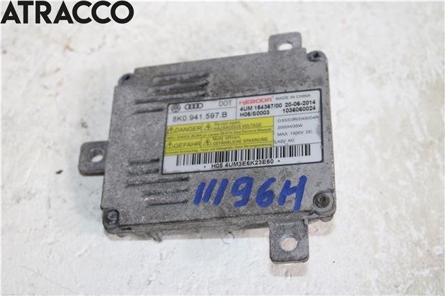 Styreenhet xenon/ballast til Audi A3, 2012-2016 (Type III, Fase 1)  (8K0941597B)