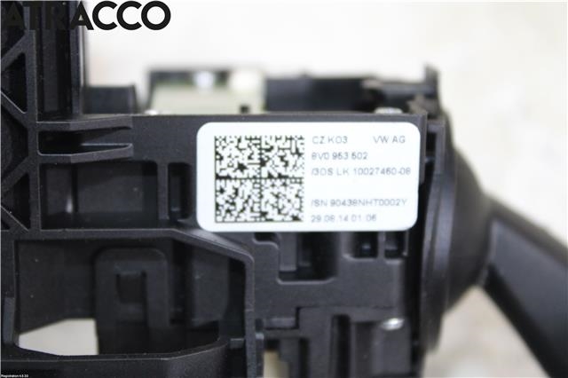 Bryter combi til Audi A3 2012-2016 (Type III, Fase 1) (8V0953502|)