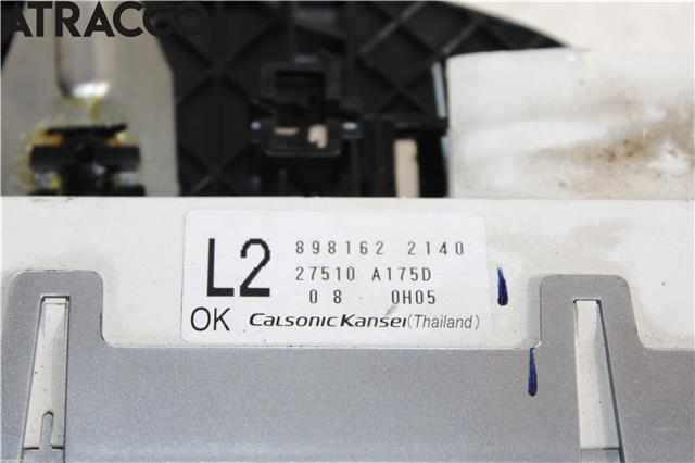 Varmeapparat betjening til Isuzu D-Max 2007-2012 (Type I)  (8981622140|)