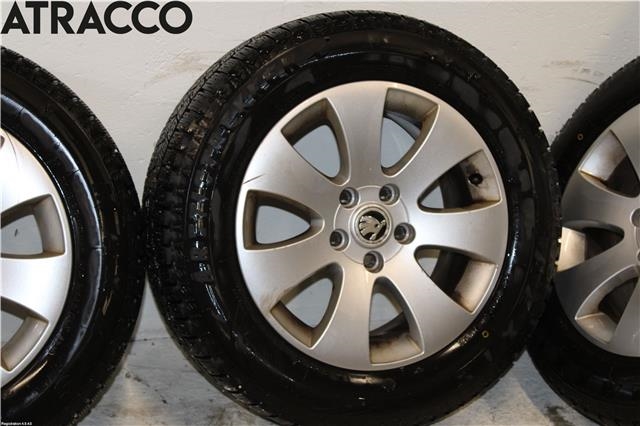 Hjulsett aluminium vinter til Škoda Yeti 2009-2013 (Fase 1)  (NO|)
