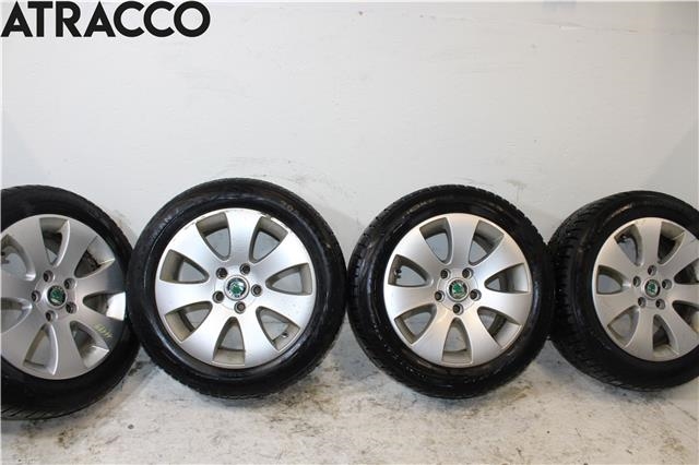 Hjulsett aluminium vinter til Škoda Superb, 2008-2015 (Type II)  (NO)