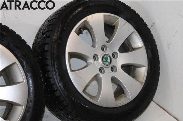 Hjulsett aluminium vinter til Škoda Superb 2008-2015 (Type II)  (NO|)