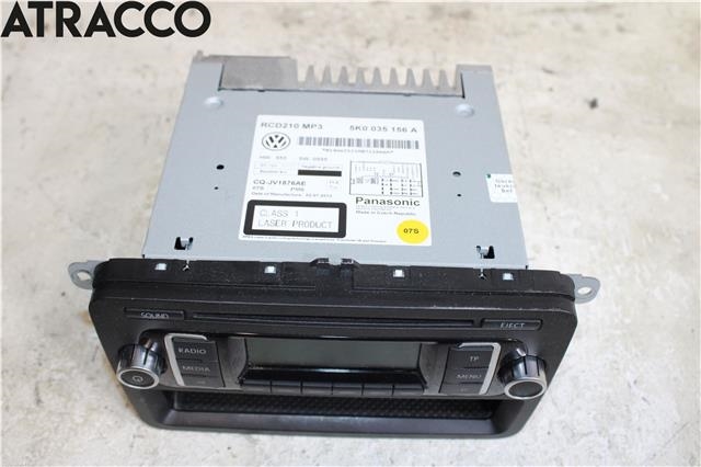 Bilstereo til VW Golf VI 2008-2012  (5K0035156A|)