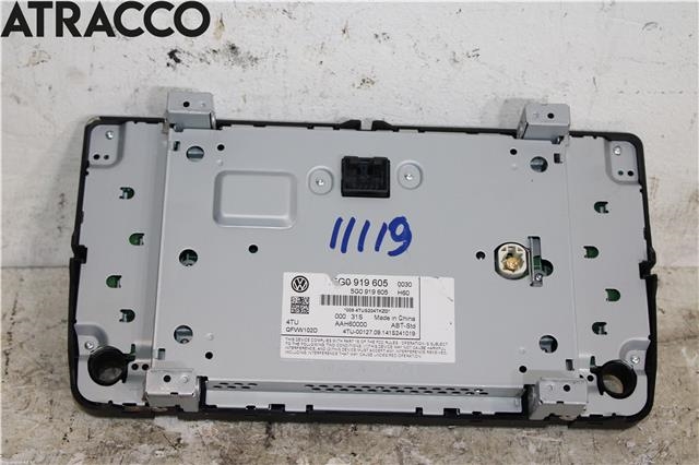 Multimedia display (MCU - Media Controller Unit) til VW Golf VII 2012-2017 (Fase 1)  (5G0919605|)