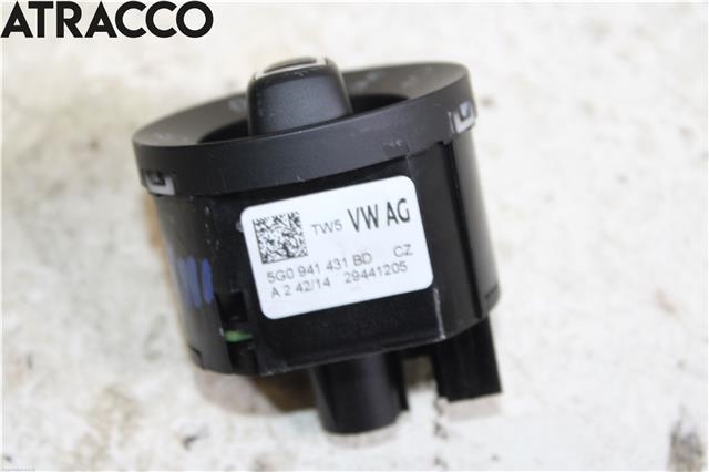 Bryter lys til VW Golf VII 2012-2017 (Fase 1)  (5G0941431BD|)
