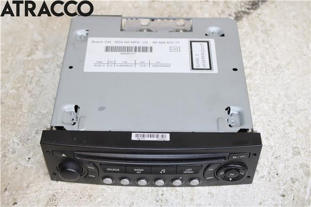 Bilstereo til Peugeot 5008, 2010-2017 (Type I)  (9666967477)