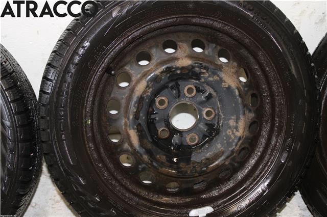 Hjulsett stål vinter til Toyota Auris 2007-2010 (Type I, Fase 1)  (NO|)