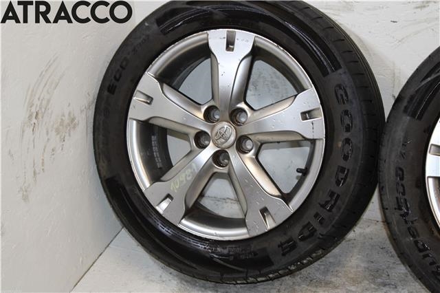 Hjulsett aluminium sommer til Toyota Urban Cruiser 2009-2014 (NO|)