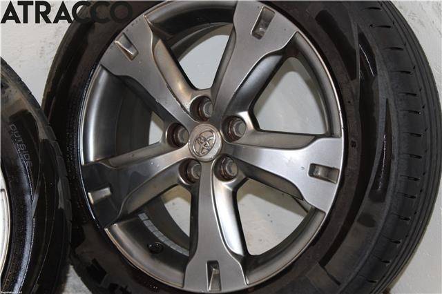 Hjulsett aluminium sommer til Toyota Urban Cruiser 2009-2014 (NO|)