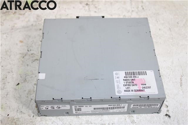 Bilstereo til Audi A6, Allroad 2012-2014 (Type III, Fase 1) (C7) (C7) (4G0035056|)