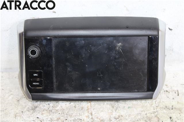 Multimedia display (MCU - Media Controller Unit) til Peugeot 208 2012-2019 (Type I) (9805301780|)