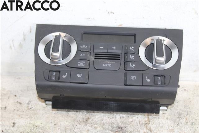 Varmeapparat betjening til Audi A3, 2009-2012 (Type II, Fase 2)  (8P0820043BL)