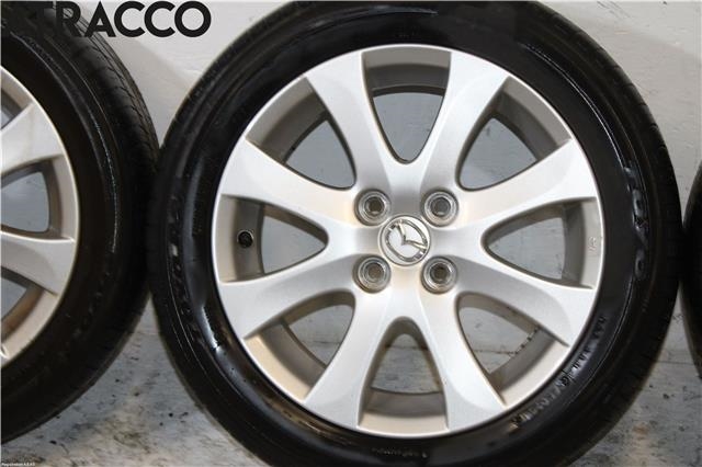 Hjulsett stål sommer til Mazda 2 2011-2014 (Type II, Fase 2) (NO|)