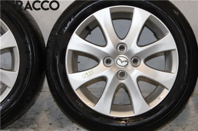 Hjulsett stål sommer til Mazda 2 2011-2014 (Type II, Fase 2) (NO|)