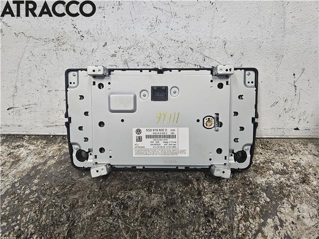 Multimedia display (MCU - Media Controller Unit) til VW Golf VI 2008-2012  (5G0919605D|)