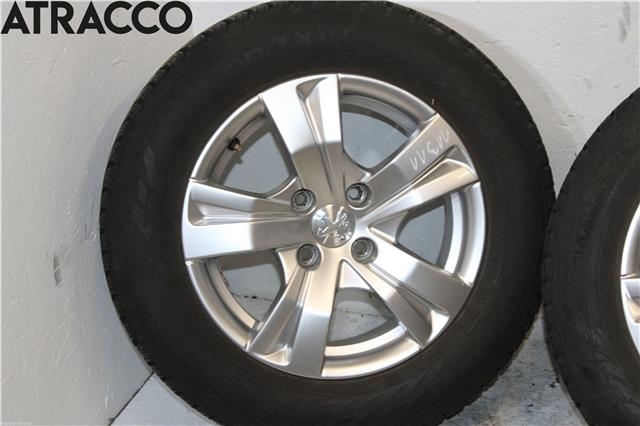 Hjulsett aluminium vinter til Peugeot 2008 2013-2019 (Type I)  (NO|)