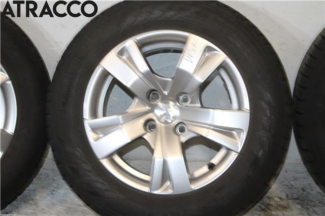 Hjulsett aluminium vinter til Peugeot 2008 2013-2019 (Type I)  (NO|)