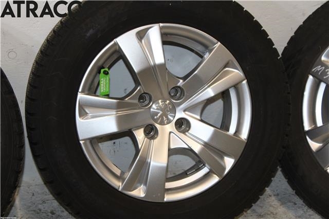 Hjulsett aluminium vinter til Peugeot 2008 2013-2019 (Type I)  (NO|)