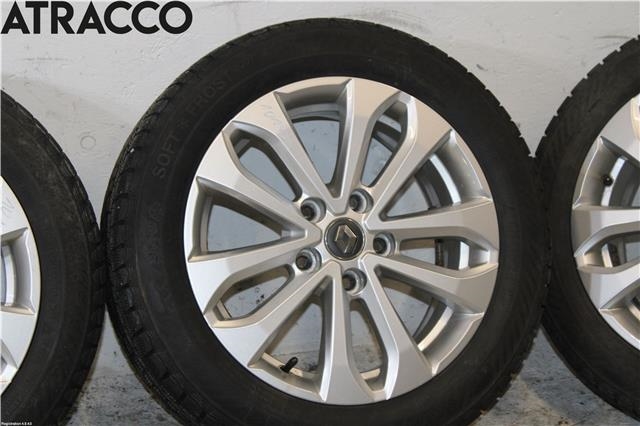 Hjulsett aluminium vinter til Renault Zoe 2013-2019 (Fase 1)  (403005287R|)