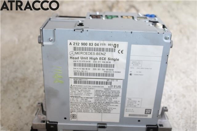 Bilstereo til Mercedes E-Klasse 2009-2013 (Fase 1) (W212) (W212) (A2129008304|)