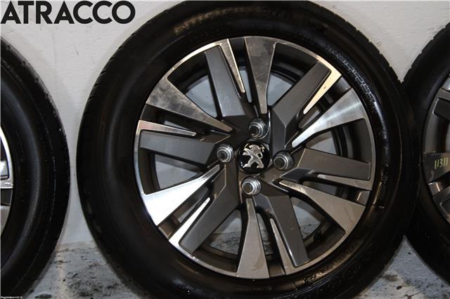 Hjulsett aluminium sommer til Peugeot 2008 2013-2019 (Type I)  (98138366XS|)