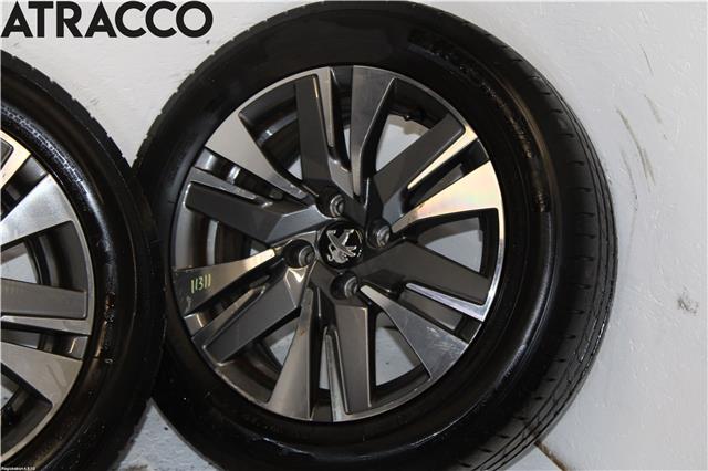 Hjulsett aluminium sommer til Peugeot 2008 2013-2019 (Type I)  (98138366XS|)