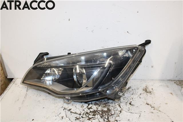 Frontlykt venstre halogen til Opel Astra J, 2010-2015  (13306933)