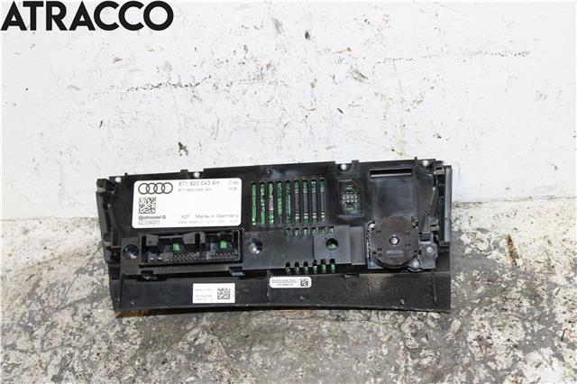 Varmeapparat betjening til Audi A4 2007-2014 (Type IV) (B8) (B8) (8T1820043AH|)
