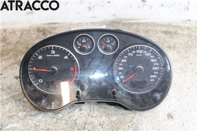 Instrumentpanel til Audi A3, 2009-2012 (Type II, Fase 2)  (8P0920901T)