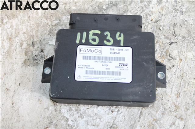 Styreenhet elektrisk parkbrems (EPB - Electric Parking Brake) til Volvo V60/V60 CC, 2013-2018 (Type I, Fase 2)  (31445647)