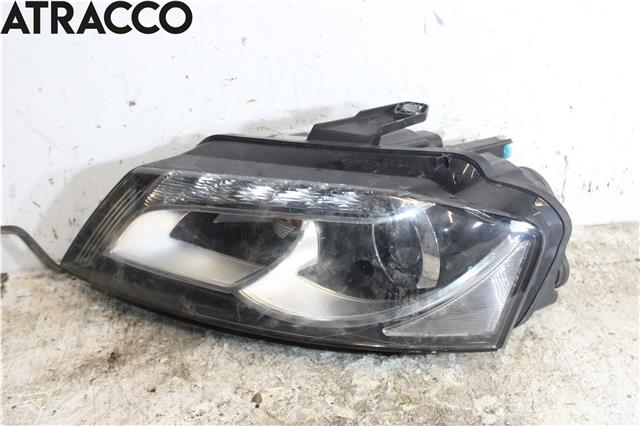 Frontlykt venstre halogen til Audi A3, 2009-2012 (Type II, Fase 2)  (8P0941029BM)