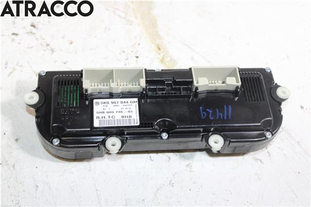 Varmeapparat betjening til VW Tiguan 2011-2016 (Type I, Fase 2)  (5K0907044HD|)