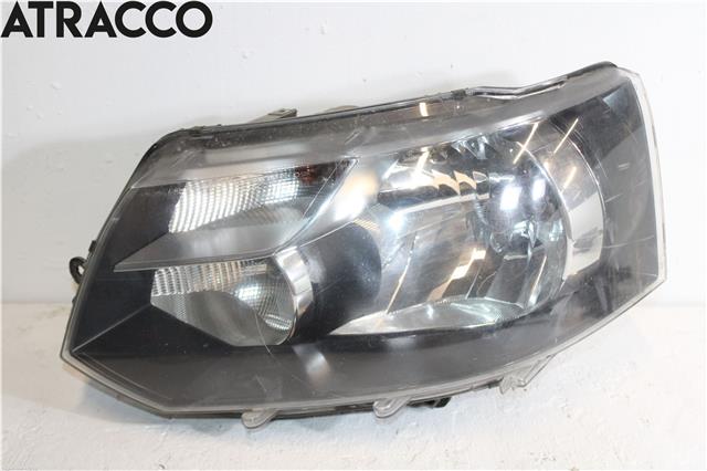 Frontlykt venstre halogen til VW Transporter / Caravelle, 2009-2015 (Fase 2) (T5) (T5) (7E1941015R)
