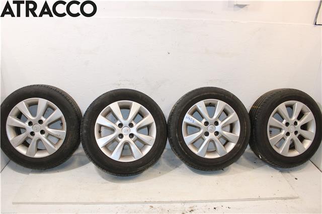 Hjulsett aluminium sommer til Hyundai i20 2009-2014 (Type I) (529101J805CS|)