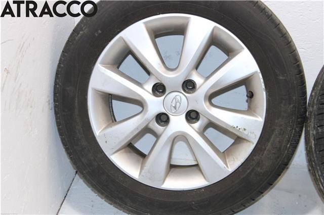 Hjulsett aluminium sommer til Hyundai i20 2009-2014 (Type I) (529101J805CS|)