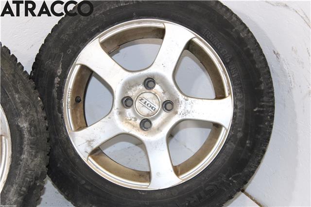 Hjulsett aluminium vinter til Nissan Qashqai 2007-2010 (Type I, Fase 1) (NO|)