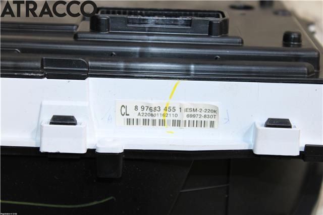 Instrumentpanel til Isuzu D-Max 2021-->> (Type III) (NO|)