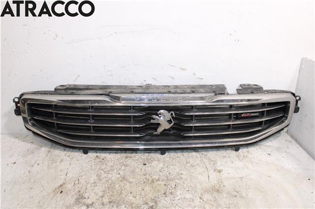 Grill midt til Peugeot 508, 2014-2018 (Type I, Fase 2)  (9807631080)