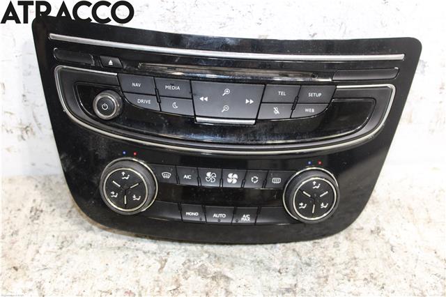 Varmeapparat betjening til Peugeot 508, 2014-2018 (Type I, Fase 2)  (98077013XZ)