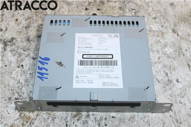 Bilstereo CD-veksler til Peugeot 508, 2014-2018 (Type I, Fase 2)  (1612522880)