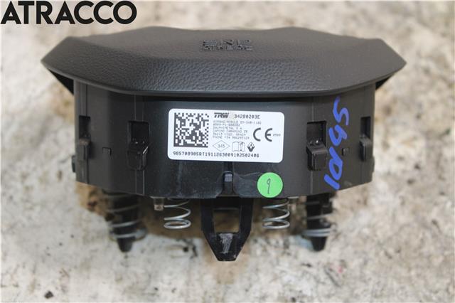Airbag rattpute til Renault Zoe 2013-2019 (Fase 1)  (0589P1000202|)