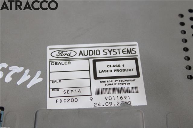 Bilstereo til Ford Mondeo 2007-2010 (Type IV, Fase 1)  (1818660|)