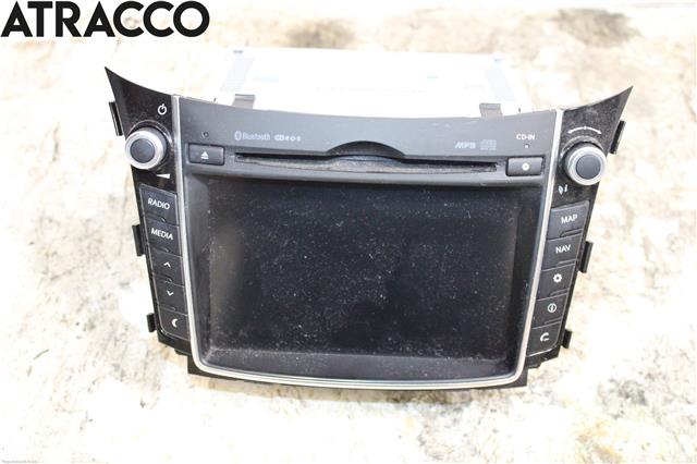 Bilstereo til Hyundai i40, 2012-2017  (96560A6100)